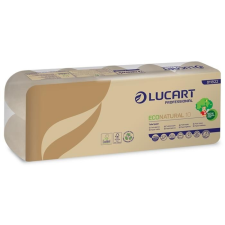 LUCART Toalettpapír, 2 rétegű, kistekercses, 19,8 m, LUCART, "EcoNatural10", 10tek/cs higiéniai papíráru