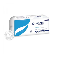 LUCART Toalettpapír 3 rétegű 250 lap/tekercs cellulóz hófehér 8 tekercs/csomag 8.3 Strong Lucart_811789P tisztító- és takarítószer, higiénia