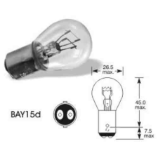 Lucas LLB448 12V 55W H1 P14.5s Halogén Izzó autó izzó, izzókészlet