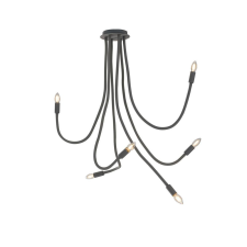 LUCE DESIGN I-Lover-6-Nero Luce Design mennyezeti lámpa világítás