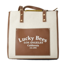 Lucky Bees Női Kézitáska Lucky Bees 376-BROWN Szürke (30 x 28 x 13 cm) kézitáska és bőrönd