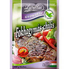 Lucullus fokhagymás-chilis gyorspác csípős fűszerkeverék 35 g alapvető élelmiszer