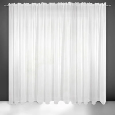  Lucy voile függöny Fehér 400x270 cm lakástextília