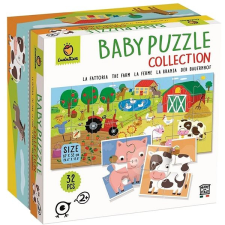Ludattica Farm kétoldalas puzzle a legkisebbeknek, 32 darabos puzzle, kirakós