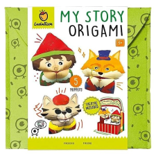 Ludattica Můj příběh Origami - Pinocchio + kartonové divadlo kreatív és készségfejlesztő