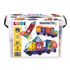 Ludi Mágneses építőkészlet - járművek mágneses építőjáték