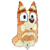Ludo Studio Bluey Bingo mini fólia lufi 35 cm (WP)