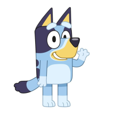 Ludo Studio Bluey formapárna, díszpárna 21x31 cm Nr3 lakástextília