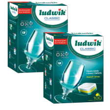 Ludwik CLASSIC P-FREE LEMON mosogatógép tabletta 200 (2x100) db. | PL tisztító- és takarítószer, higiénia