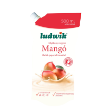 Ludwik mangós folyékony szappan utántöltő 500ml tisztító- és takarítószer, higiénia
