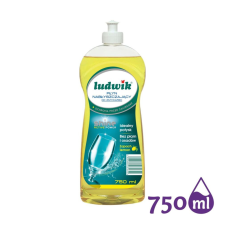 Ludwik mosogatógép öblítő citrom illattal (750ml) tisztító- és takarítószer, higiénia
