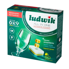 Ludwik mosogatógép tabletta Ultimate Power - 50db tisztító- és takarítószer, higiénia