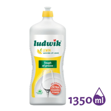 Ludwik mosogatószer citrom illattal (1350g) tisztító- és takarítószer, higiénia