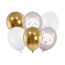  Lufi 30 cm, Jegesmedve, mix (1 pkt / 6 db.) party kellék