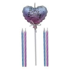  Lufi formájú szív alakú gyertya ?-lel és 4 db szálgyertya sütés és főzés