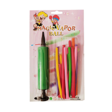  Lufi hajtogató szett zöld pumpával party kellék