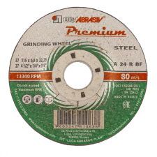 Luga 115x6mm M14 Premium hajlított csiszolótárcsa fémhez barkácsolás, csiszolás, rögzítés