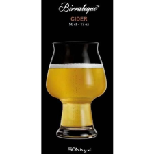 Luigi Bormioli Birrateque Cider pohár, 50 cl, 6 db, 198005 ajándéktárgy