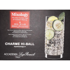 Luigi Bormioli Mixology Charme üdítős pohár készlet, 48 cl, 6 db, 198895 üdítő, ásványviz, gyümölcslé