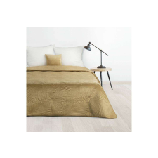 Luiz4 bársony ágytakaró pálmalevél mintával Bézs 170x210 cm lakástextília