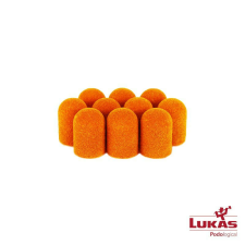 Lukas Podo csiszolósapka - narancs - 10mm - finom műkörmös csiszológép