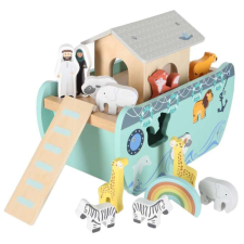  LULILO hajó Noé bárkája fa hajó válogató kreatív és készségfejlesztő