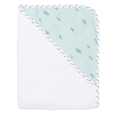  LUMA Törölköző kapucnival Paper Boats 85x75 cm limitált kollekció babatörülköző, kifogó