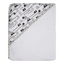  Luma Törülköző kapucnival Little Houses 85x75 cm babatörülköző, kifogó