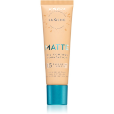 LUMENE Matte Oil-Control fluid make-up kombinált és zsíros bőrre árnyalat 1,5 Fair Beige 30 ml smink alapozó
