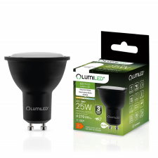 LUMILED Żarówka LED GU10 3W = 25W 270lm 4000K Neutralna 120° Czarna LUMILED izzó