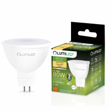 LUMILED Żarówka LED GU5.3 MR16 8W = 80W 720lm 3000K Ciepła 120° LUMILED izzó