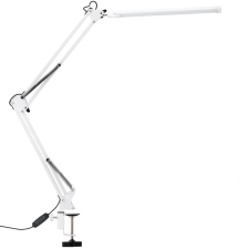 LUMILED COSMI 8W CCT USB fényerőszabályozható LED asztali lámpa, fehér, világító foglalattal világítás