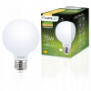 LUMILED E27 G95 LED izzó 8W = 75W 3000K meleg földgömb, tejszerű szál LUMILED