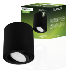 LUMILED Felületre szerelhető HALOGEN Spot Tube EGIO GU10 LUMILED kerek fekete 83mm világítás