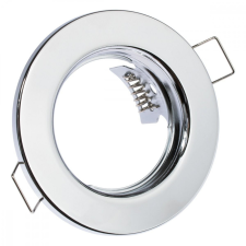 LUMILED HALOGEN lámpatest Süllyesztett Fix Kerek ARDALI krómlap MR16 GU10 világítás