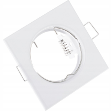 LUMILED HALOGEN lámpatest Süllyesztett, fix négyzet alakú PAVO fehér lap MR16 GU10 világítás