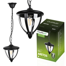 LUMILED Lampa Ogrodowa Wisząca E27 LED Latarnia ARETOS LUMILED kültéri világítás