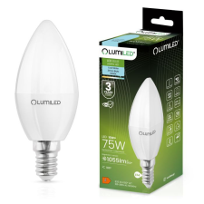LUMILED LED CANDLE izzó B35 E14 10W = 75W 1055lm 6500K Hideg 180° LUMILED izzó