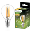 LUMILED LED izzó E14 P40 4W = 40W 470lm 3000K meleg 360°-os izzószál LUMILED