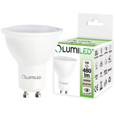 LUMILED LED izzó GU10 5W = 35W 480lm 4000K Semleges 120° LUMILED izzó