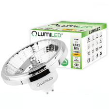 LUMILED LED izzó GU10 ES111 15W = 100W 1521lm 3000K 38° ezüst fényerőszabályzó LUMILED izzó