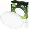 LUMILED LED Mennyezeti Lámpa Felületre Szerelhető AGA2 72W IP44 CCT Fehér Kerek 50cm + LUMILED TÁVIRÁNYÍTÓ