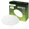 LUMILED LED mennyezeti lámpa, felületre szerelt 12W NOTUS 2 kerek mozgásérzékelő IP44 25 cm LUMILED