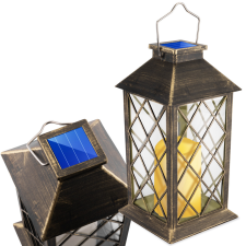 LUMILED LED napelemes kerti lámpa LIRIO Függő Lámpa Patina 28cm LUMILED kültéri világítás