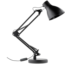 LUMILED Marti LED asztali lámpa, 7 W, CCT, szabályozható fényerejű, fekete, Lumiled világítás