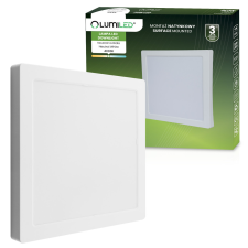 LUMILED Oprawa Natynkowa Lampa LED Natynkowa Sufitowa 24W Kwadrat 4000K GLOW Biała LUMILED világítás