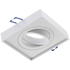 LUMILED Süllyesztett lámpatest HALOGEN TUBE SPOT mozgatható Midi GU10 Lumiled Square White 20mm világítás