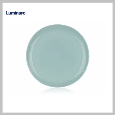  LUMINARC Diwali lapos tányér 25 cm, világos türkiz 85P2611 tányér és evőeszköz