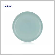  LUMINARC Diwali lapos tányér 25 cm, világos türkiz 85P2611 tányér és evőeszköz