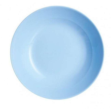 LUMINARC DIWALI LIGHT BLUE mélytányér 20cm, üveg, 1db tányér és evőeszköz